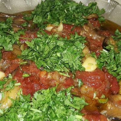  مسقعة بالباذنجان (مطبقة) 