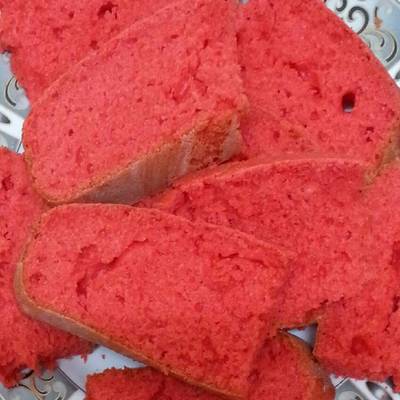  Red cake 