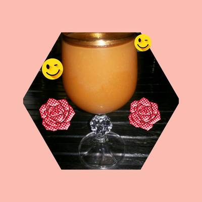  عصير خوخ بالجزر☆☆ 