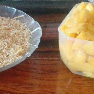  كنافه بالمنجا 