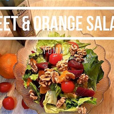  سلطة الشمندر (البنجر) غنية مغذية ومقوية للدم بالفيديو 