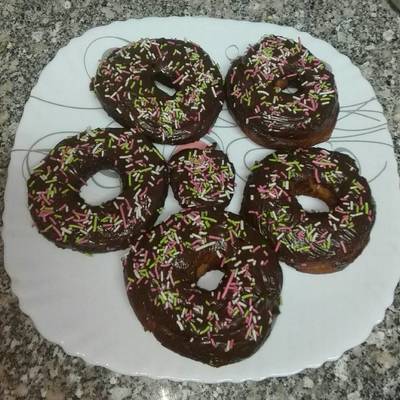  دوناتس بالشوكولاتة 