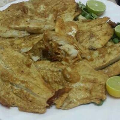  فيليه السمك بخطة الكاري