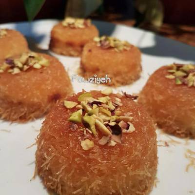  كب كيك الكنافة 