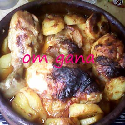  طاجن بطاطس بالفراخ ولا اروع 