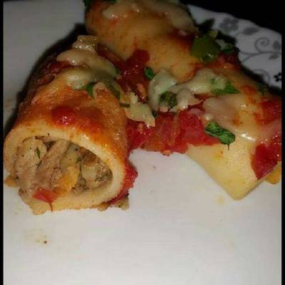  الكريب المالح بصوص الطماطم بالفرن 