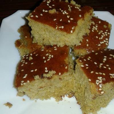  كيكه الدخن بالسمسم 