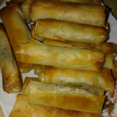  أصابع الجلاش بحشو الخضروات 