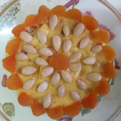  كاسترد بالفواكه المجففة 