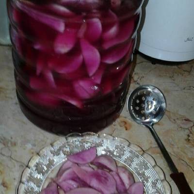  مخلل اللفت من اخف وافيد المخللات.المحببة للمصريين 