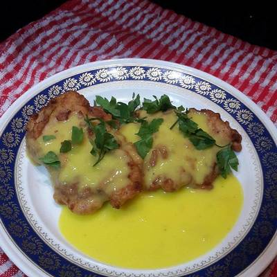  فيليه الدجاج بصوص الليمون 