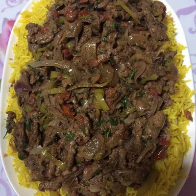  فتة شاورما لحمه 