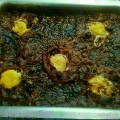  فول بالبيض سريع التحضير