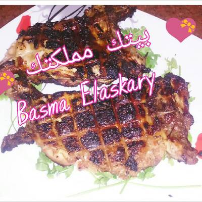  فراخ مشوية عالفحم 