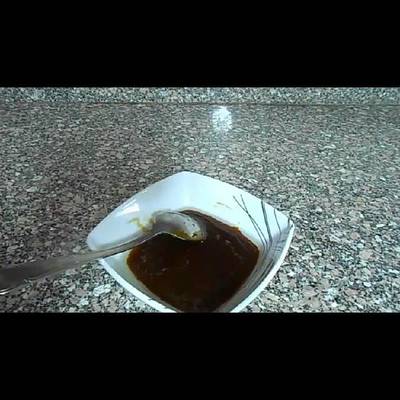  بديل الصويا صوص من البيت. 