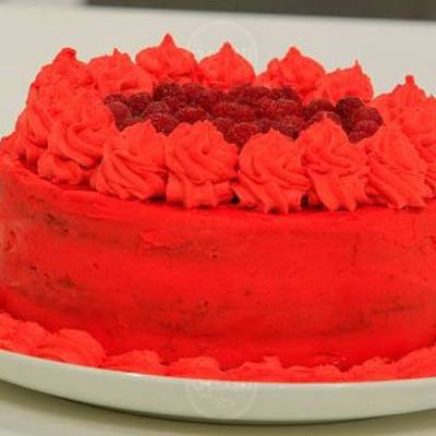  كيك التوت الحمر 