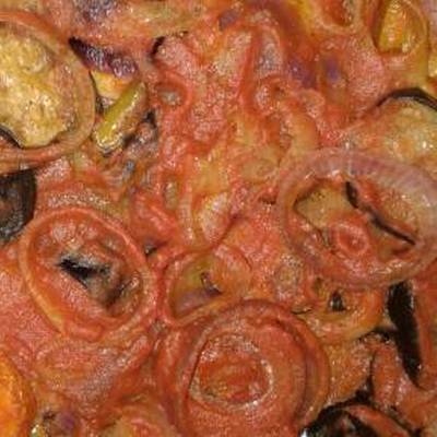  مسقعه لايت و لذيذه 