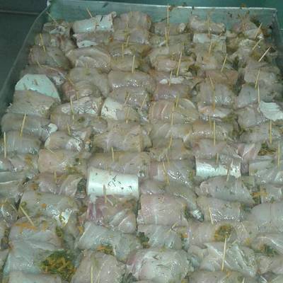  سمك فيليه ملفوف 