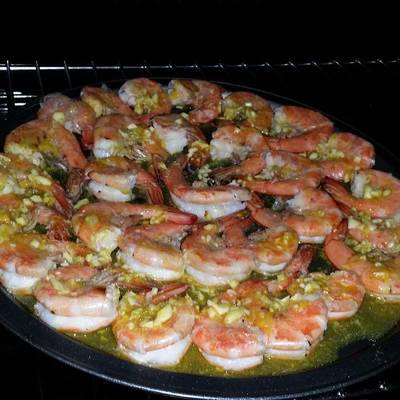  صينية جمبري بالصوص 