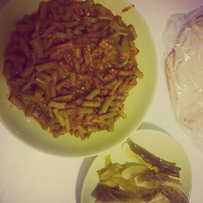  فاصوليه بزيت 