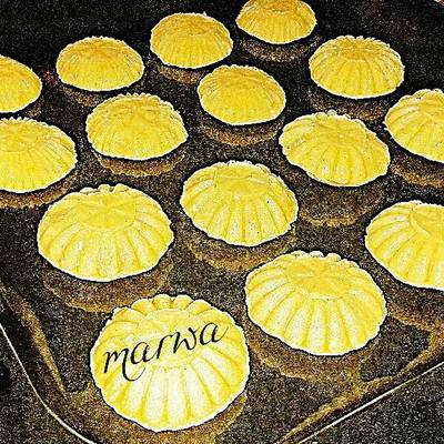  كعك العيد بالجبن المثلثات والزبدة 