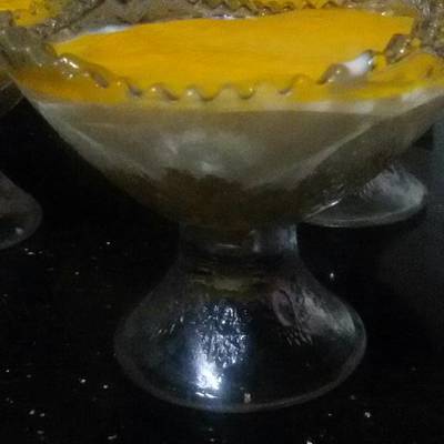  كاسات التشيز كيك بالمانجو 