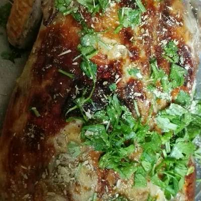  فراخ محشية بالخضار 