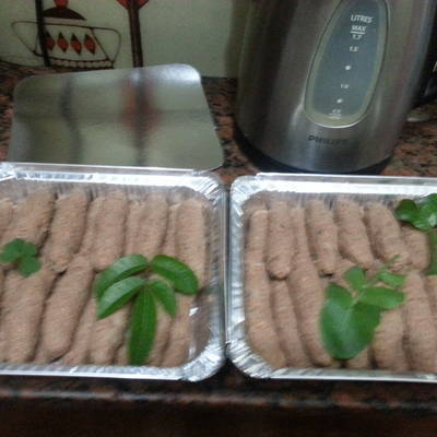  كفتة الفراخ بالرز المطحون 