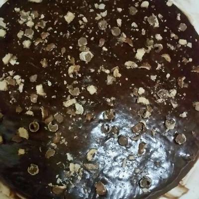  كيك شيكولاته بصوص الشيكولاته 