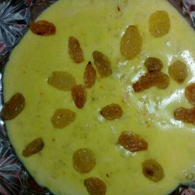  شوفان بالحليب.