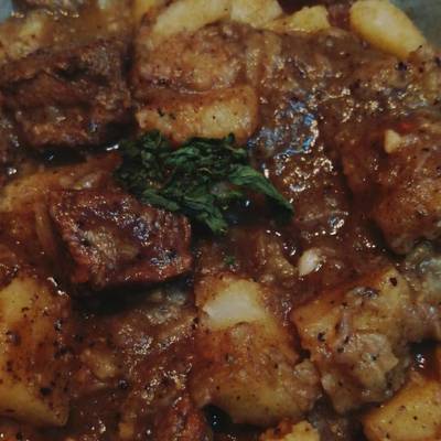  كباب حلة بالبطاطس 