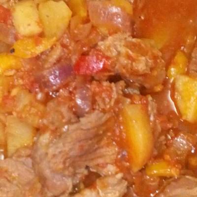  طاجن اللحم بالبطاطس 