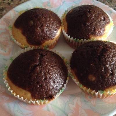  كب كيك بالشيكولاته 