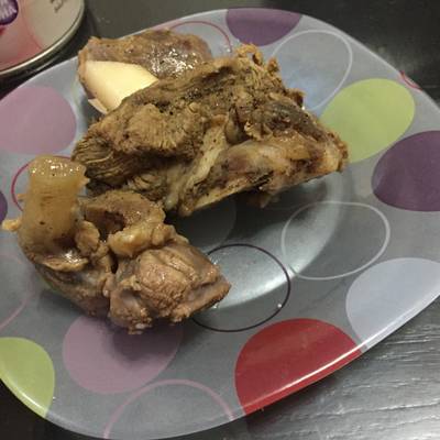  اللحمه الضانى بالشوربه 