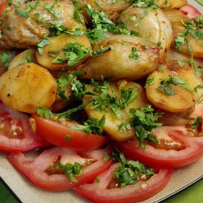  محشي بصل (الدولمة) 