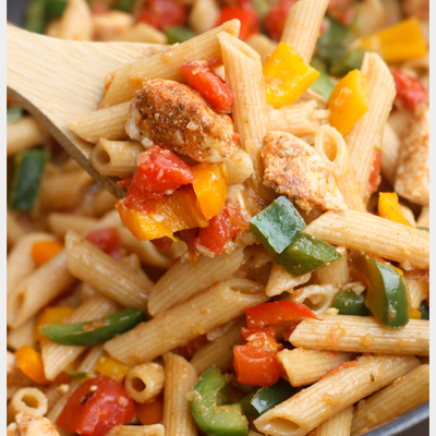  مكرونة بفاهيتا الفراخ 