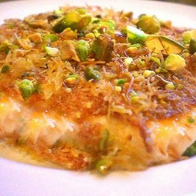  طريقة عمل كنافه بالموز و المانجو 