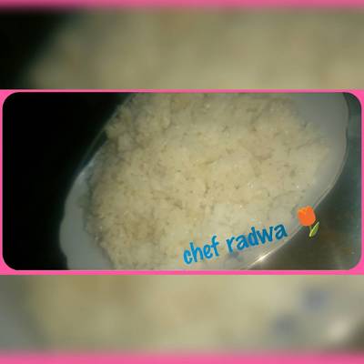  الارز الابيض المفلفل 