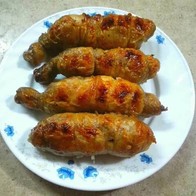  اوراك الدجاج المحشية 