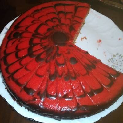  كيكة صوص جيلي الفراولة 