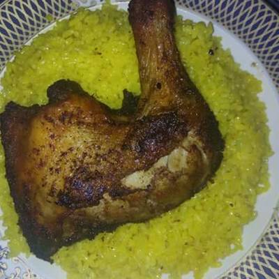  فراخ بالارز الاصفر 