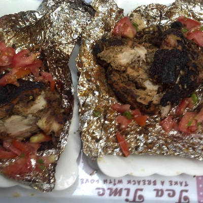  دجاج بالفحم قصدير 