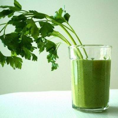  طريقة عمل عصير البقدونس 