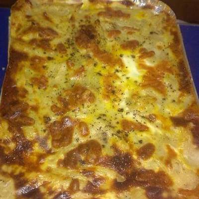  المكرونة بالبشاميل 