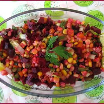  طريقة عمل سلطة الجرجير والشمندر 