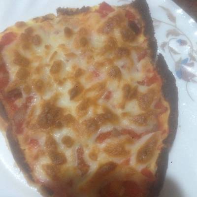  بيتزا بخبز الفينو #اكلات_للعشاء 