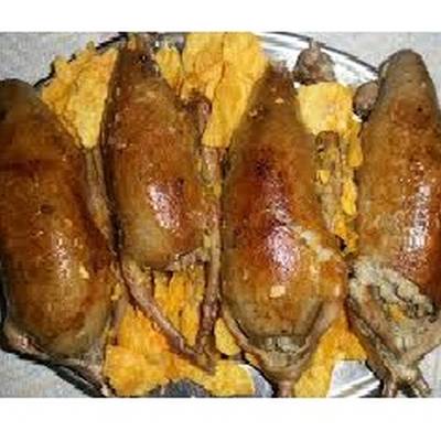  طريقة عمل الحمام المحشى ارز بالخلطة 