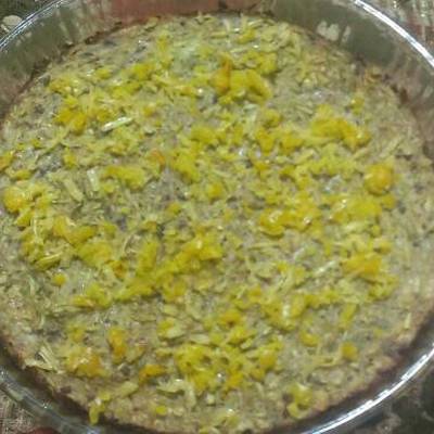  تارت الكوسه بالجبنه الشيدر 