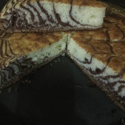  كيكه الورده(الزيبرا) 