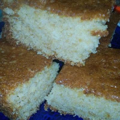 البسيسة او كيكة الذرة 